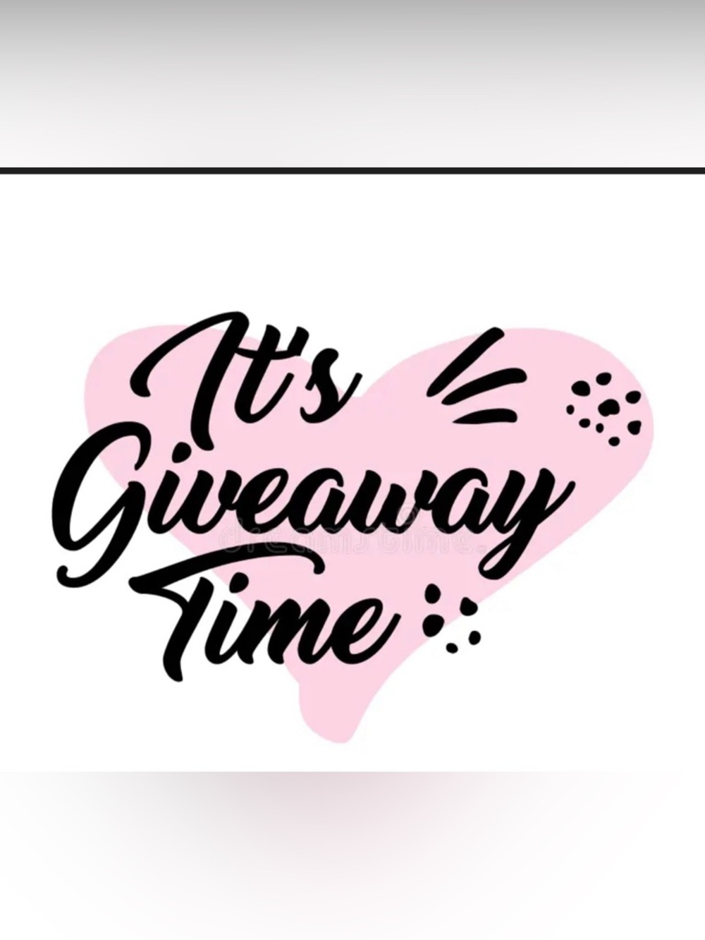 It's Giveaway time